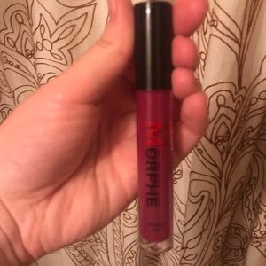 Morphe liquid lipstick in Hollywood nights.